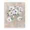 Stupell Industries Beige Neutral Flowers Framed Giclee Wall Art Design by Nan